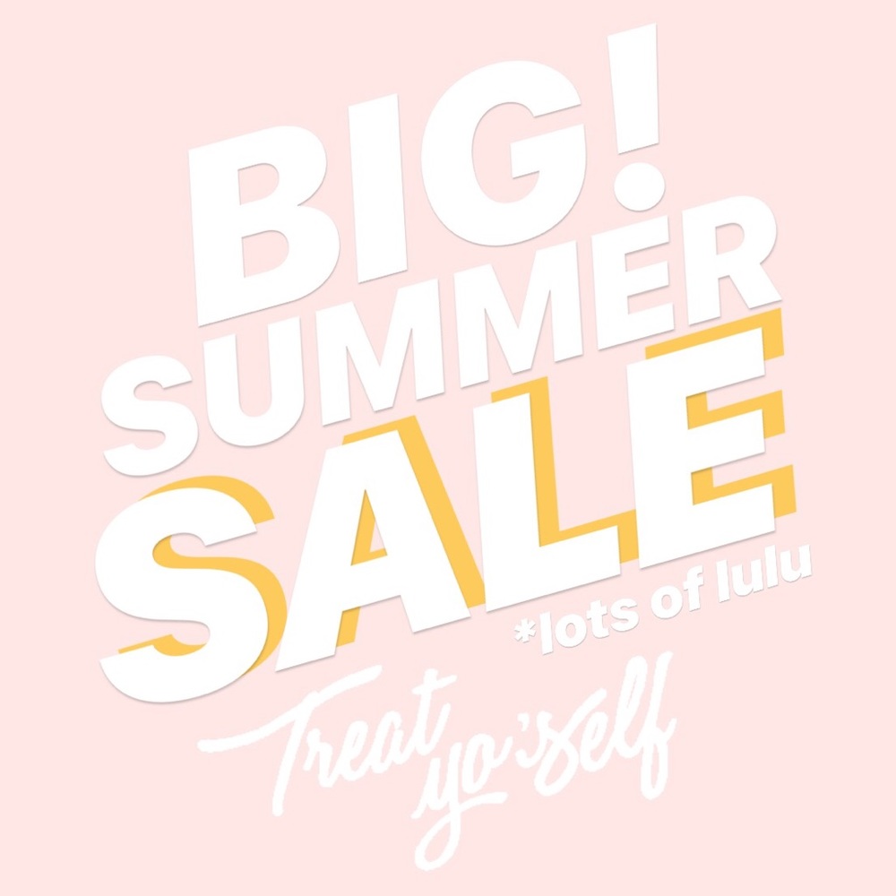SUMMER SALE!
